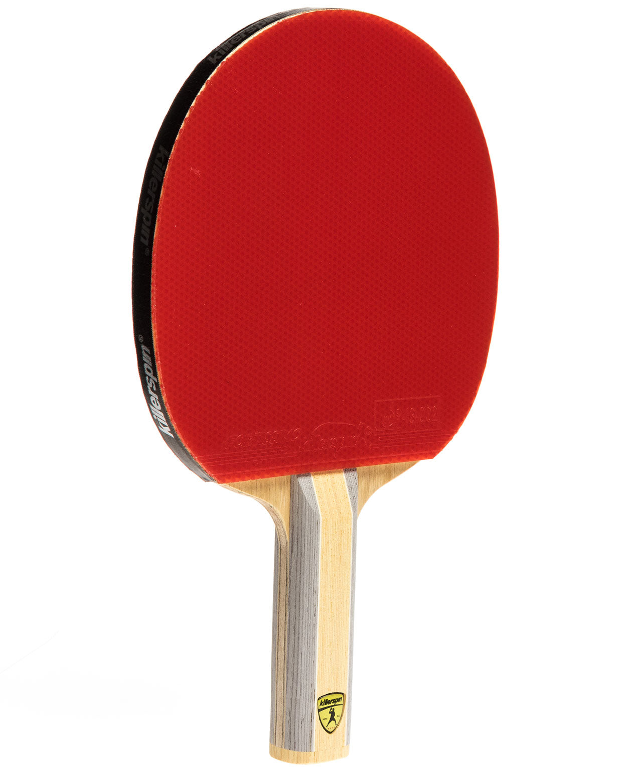 Diamond CQ Premium Killerspin Ping Pong Racquet Diamond CQ Premium - Straight Red Fortissimo Rubber