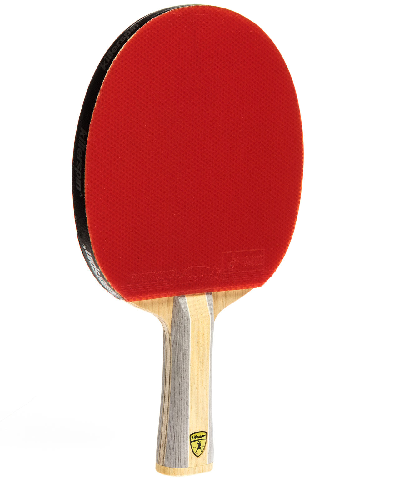 Diamond CQ Premium Killerspin Table Tennis Racket Diamond CQ Premium - Flared Red Fortissimo Rubber