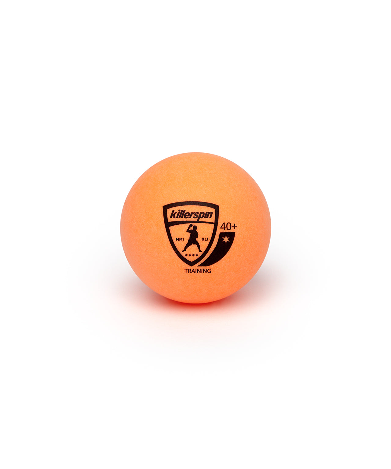 25 Pack - Training Balls 40+ (Orange) Killerspin Training Ping Pong Orange Balls - Logo
