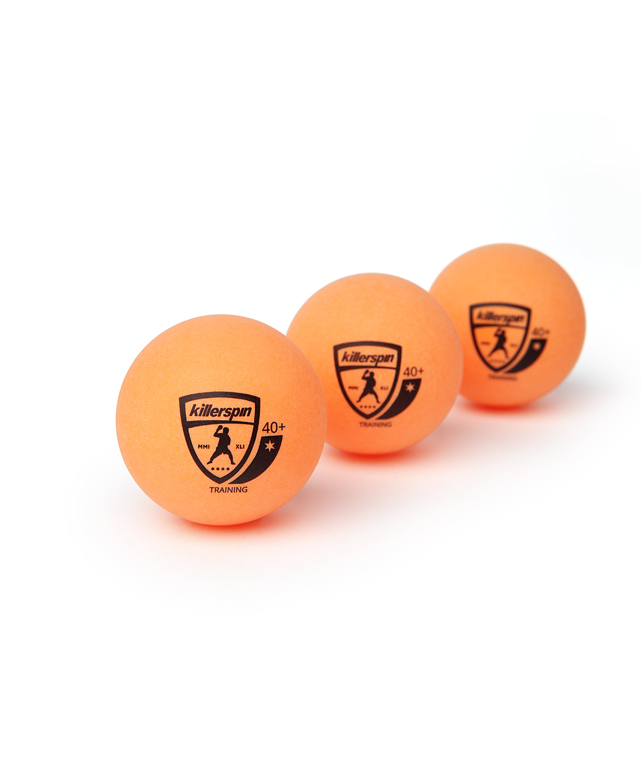 25 Pack - Training Balls 40+ (Orange) Killerspin Training Ping Pong Orange Balls - Multiple Balls