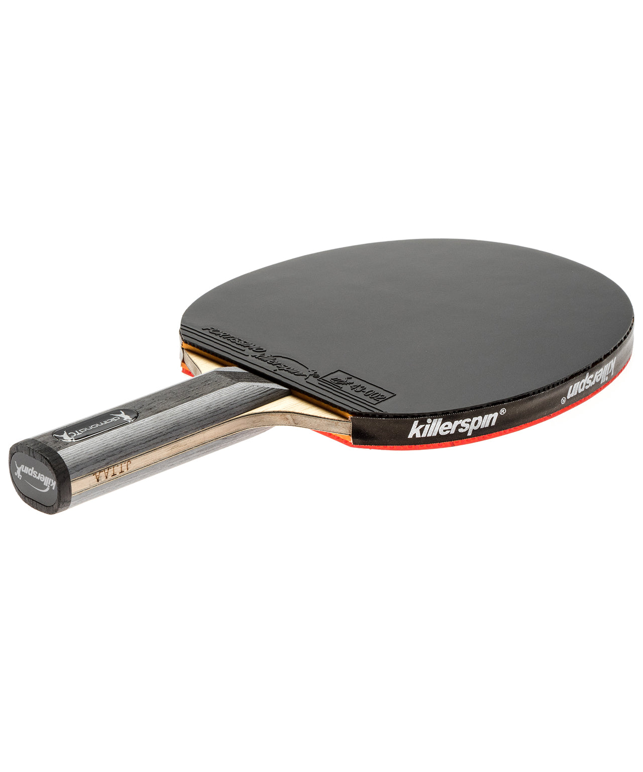 Diamond TC RTG Premium Killerspin Ping Pong Paddle Diamond TC Premium - Straight Black Fortissimo Rubber