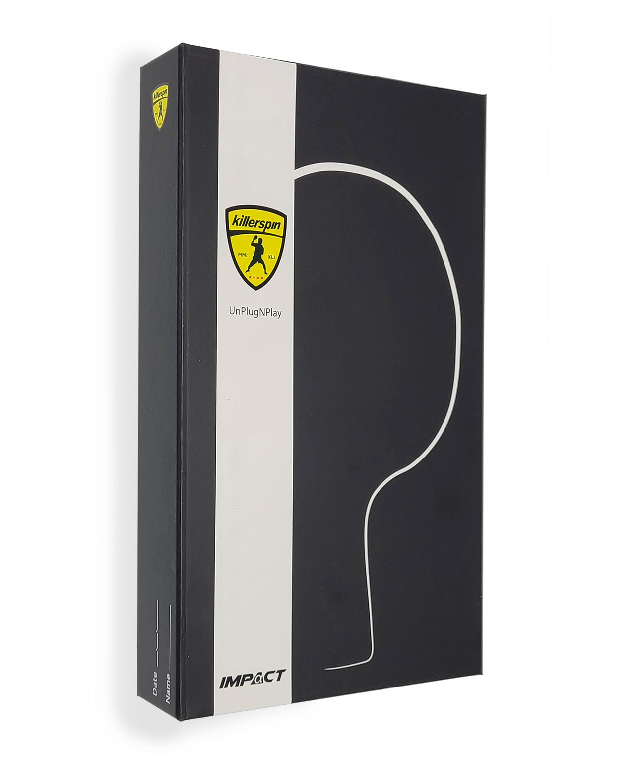 IMPACT D9 PowerGrip killerspin-ping-pong-paddle-impact-D9-smart-grip-memory-book-racket-box