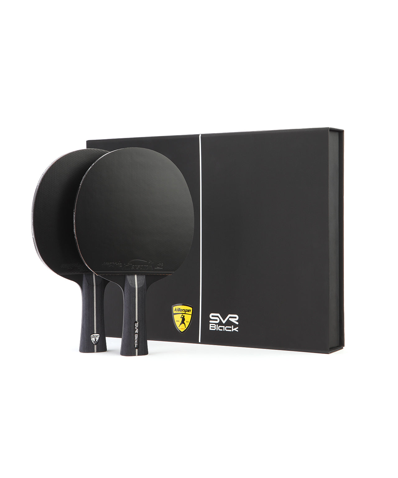 SVR 2U Black Paddle Set Killerspin SVR Ping Pong Paddle Set SVR 2U Black - Pack