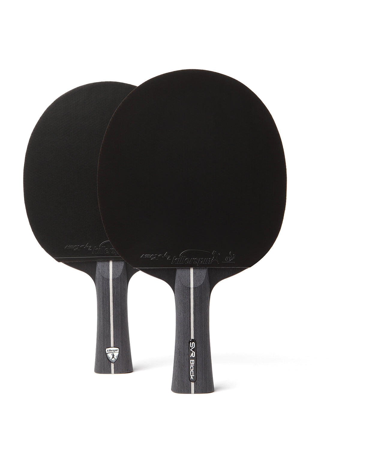 SVR 2U Black Paddle Set Killerspin SVR Ping Pong Paddle Set SVR 2U Black - 2U Paddles