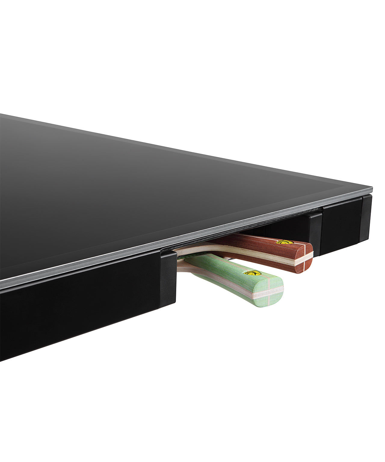 MyT7 BlackStorm Killerspin Outdoor Ping Pong Table MyT7 Black Storm - Racket Pocket